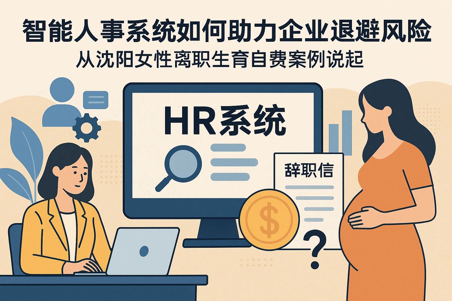智能人事系统如何助力企业规避生育成本风险？从沈阳女性离职生育自费案例说起