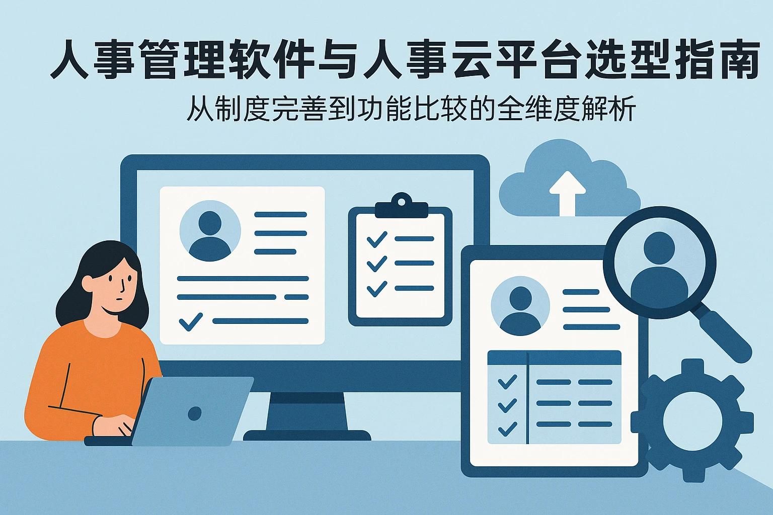 人事管理软件与人事云平台选型指南：从制度完善到功能比较的全维度解析