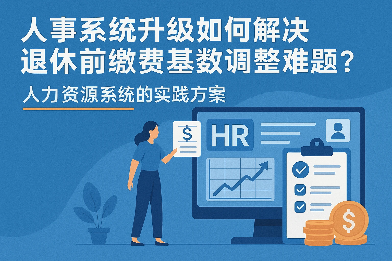 人事系统升级如何解决退休前缴费基数调整难题？人力资源系统的实践方案