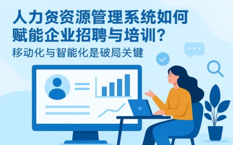 人力资源管理系统如何赋能企业招聘与培训？移动化与智能化是破局关键