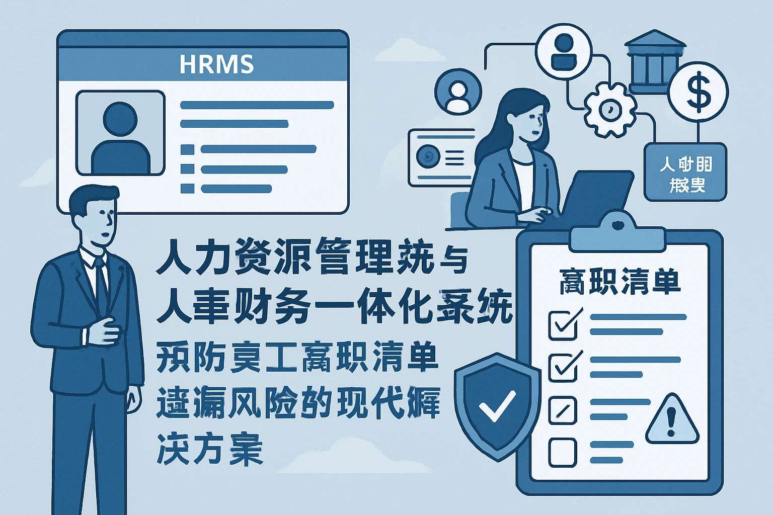 人力资源管理系统与人事财务一体化系统：预防员工离职清单遗漏风险的现代解决方案