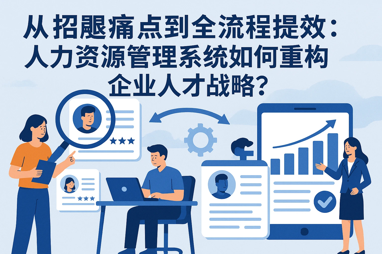 从招聘痛点到全流程提效：人力资源管理系统如何重构企业人才战略？