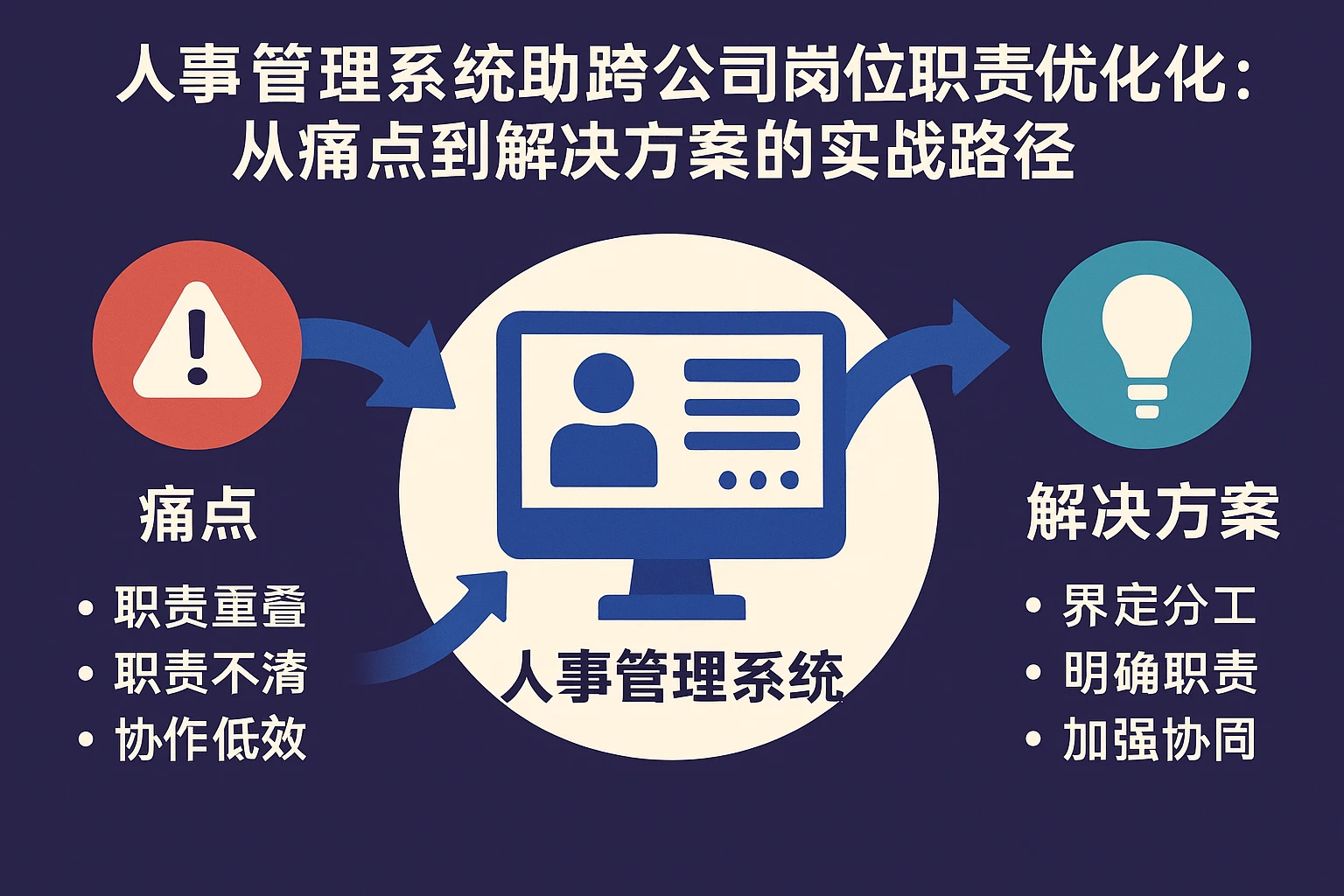 人事管理系统助力跨公司岗位职责优化:从痛点到解决方案的实战路径