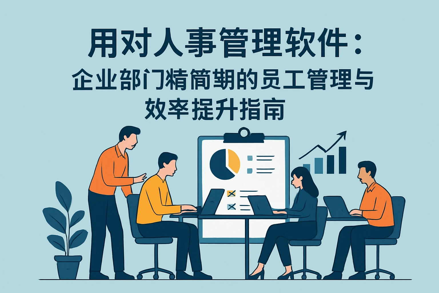 用对人事管理软件：企业部门精简期的员工管理与效率提升指南