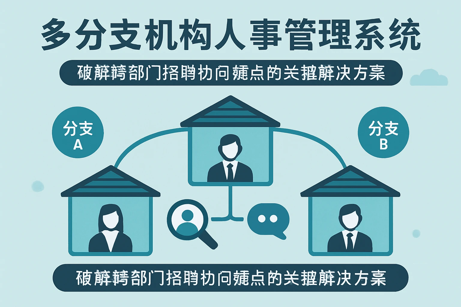 多分支机构人事管理系统：破解跨部门招聘协同痛点的关键解决方案