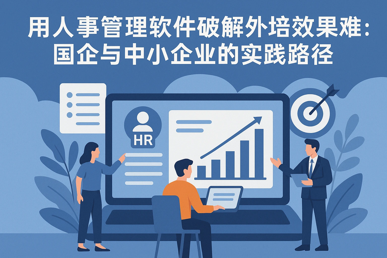用人事管理软件破解外培效果难题：国企与中小企业的实践路径