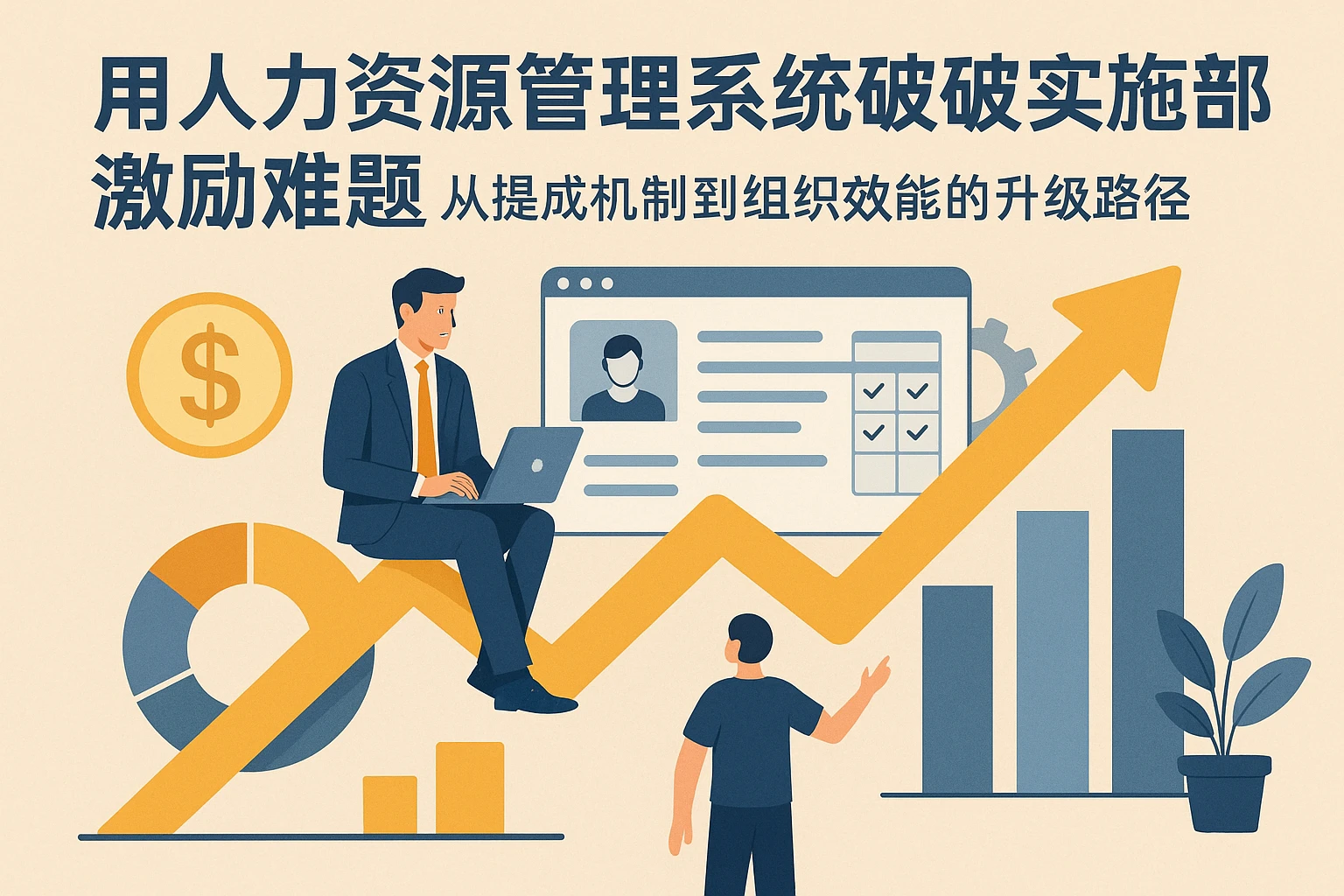用人力资源管理系统破解实施部激励难题：从提成机制到组织效能的升级路径