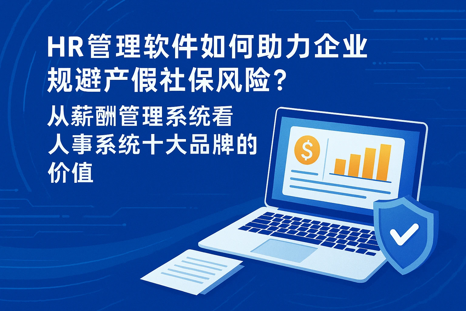 HR管理软件如何助力企业规避产假社保风险？从薪酬管理系统看人事系统十大品牌的价值