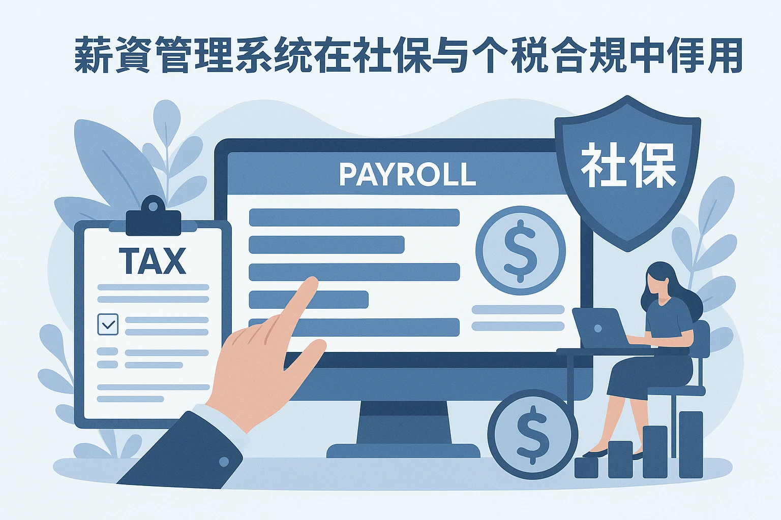 薪资管理系统在社保与个税合规中的作用