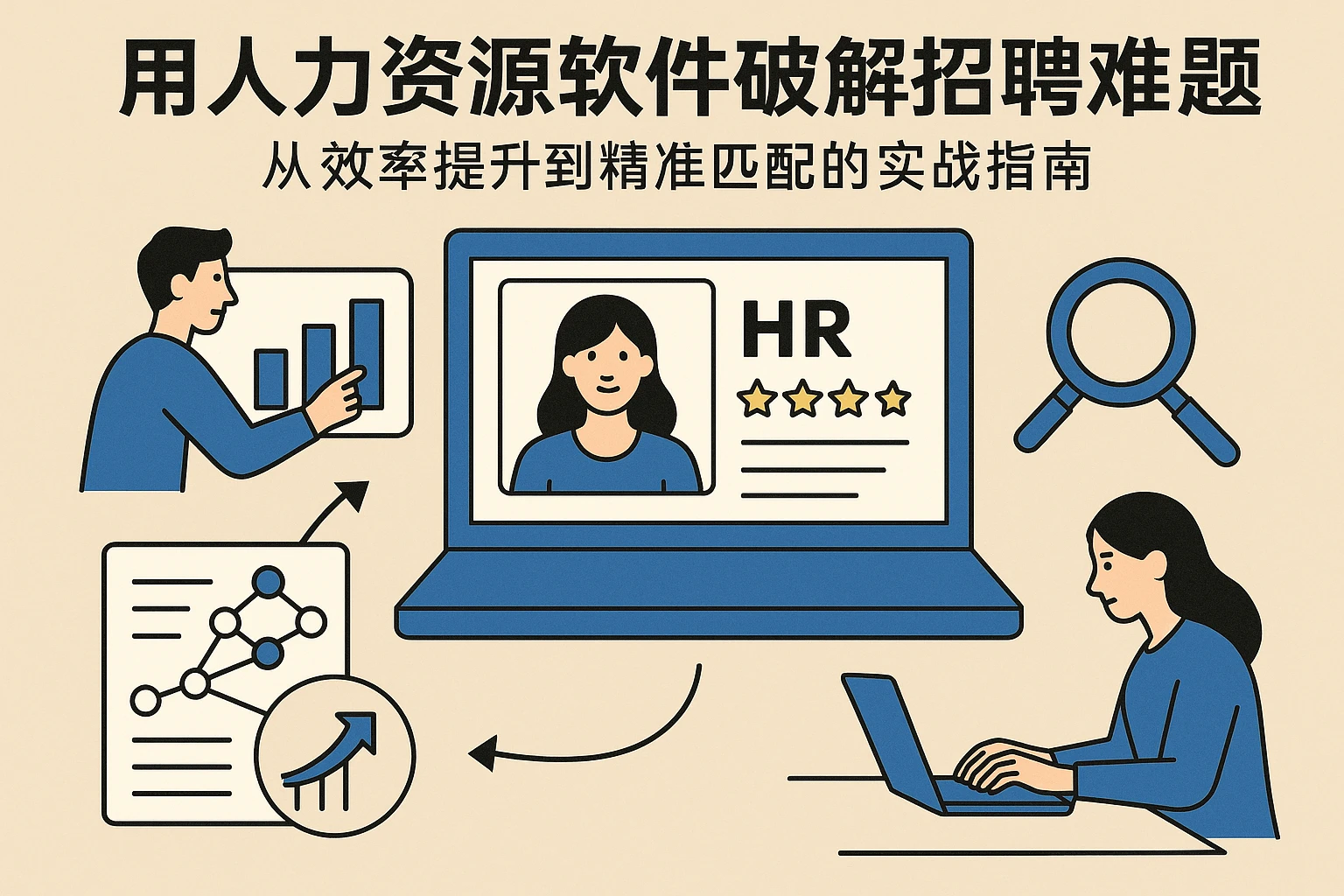 用人力资源软件破解招聘难题：从效率提升到精准匹配的实战指南