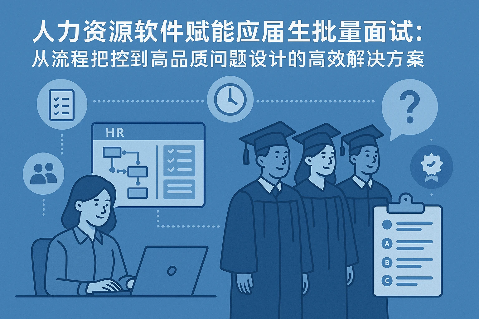 人力资源软件赋能应届生批量面试：从流程把控到高品质问题设计的高效解决方案