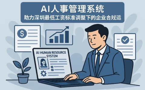 AI人事管理系统助力深圳最低工资标准调整下的企业合规运营