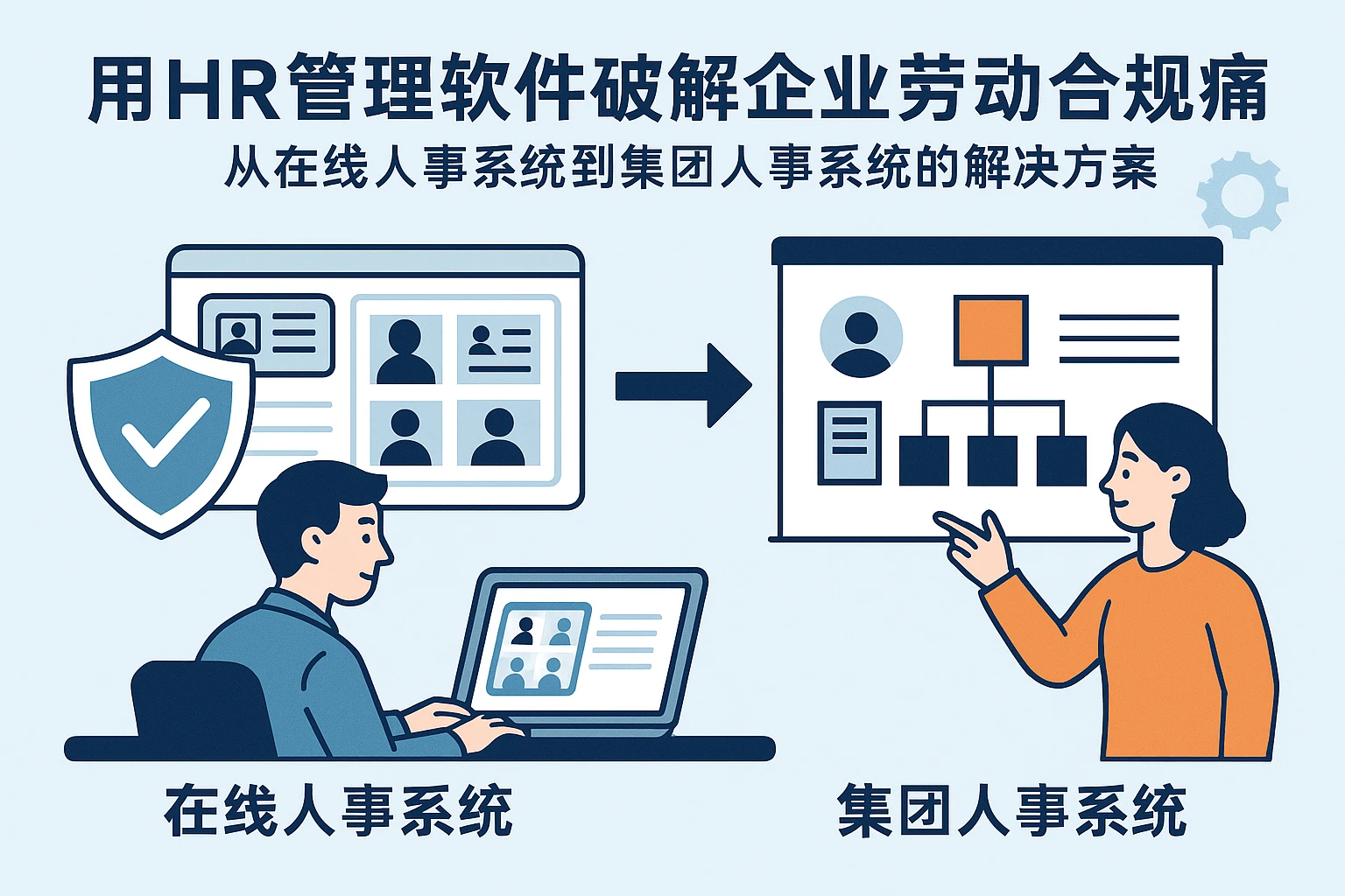 用HR管理软件破解企业劳动合规痛点：从在线人事系统到集团人事系统的解决方案