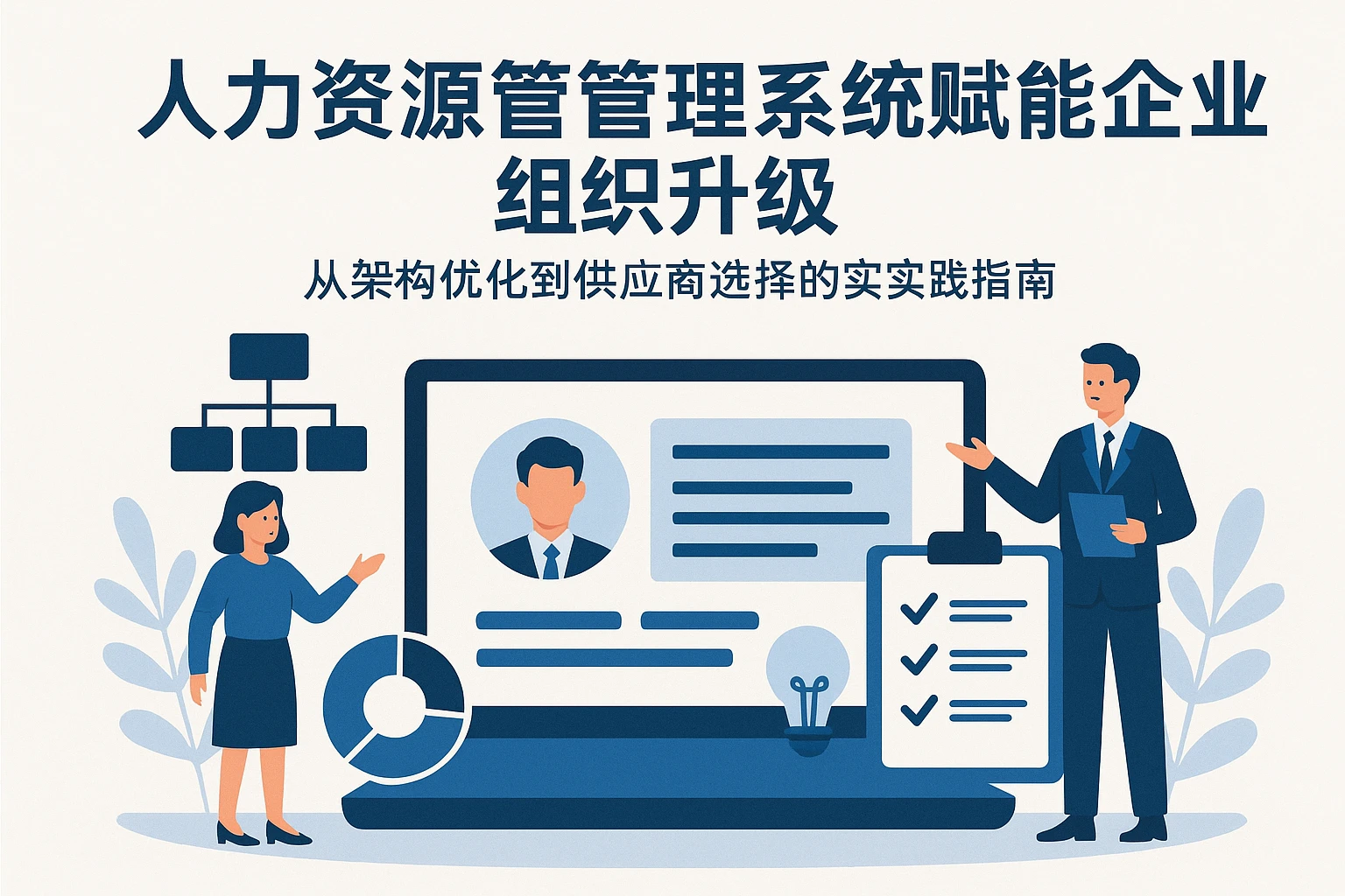 人力资源管理系统赋能企业组织升级：从架构优化到供应商选择的实践指南