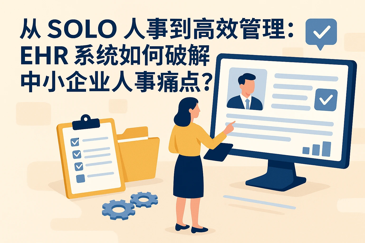 从 solo 人事到高效管理：EHR 系统如何破解中小企业人事痛点？