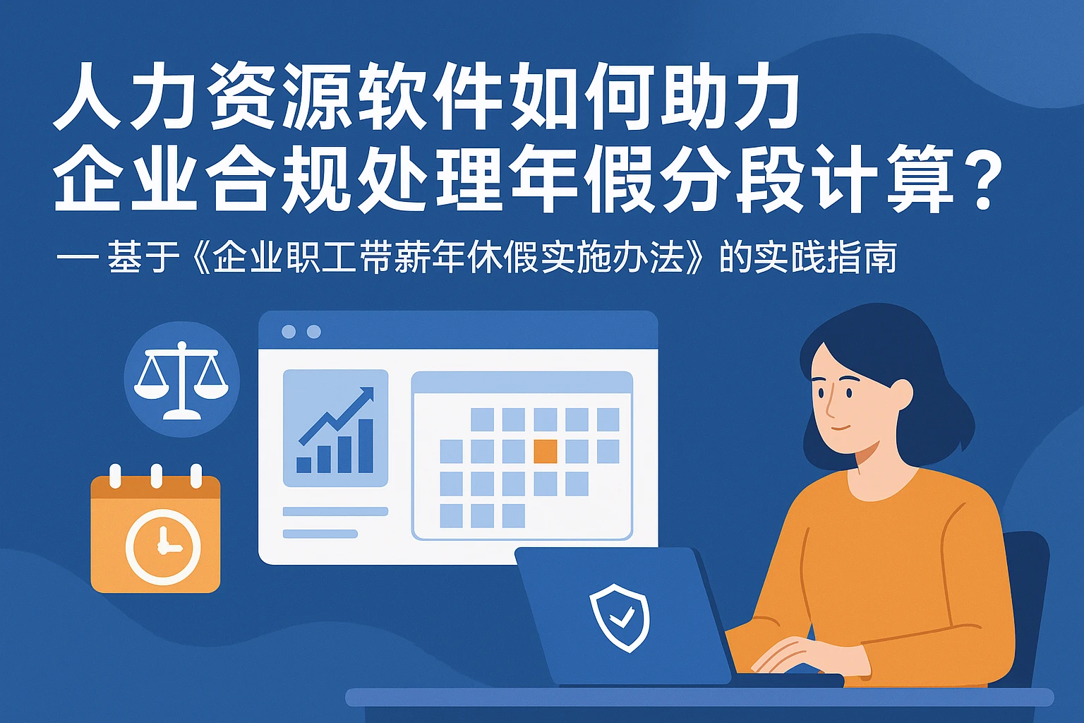人力资源软件如何助力企业合规处理年假分段计算？——基于《企业职工带薪年休假实施办法》的实践指南