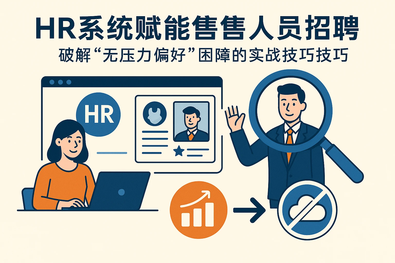 HR系统赋能销售人员招聘：破解“无压力偏好”困境的实战技巧