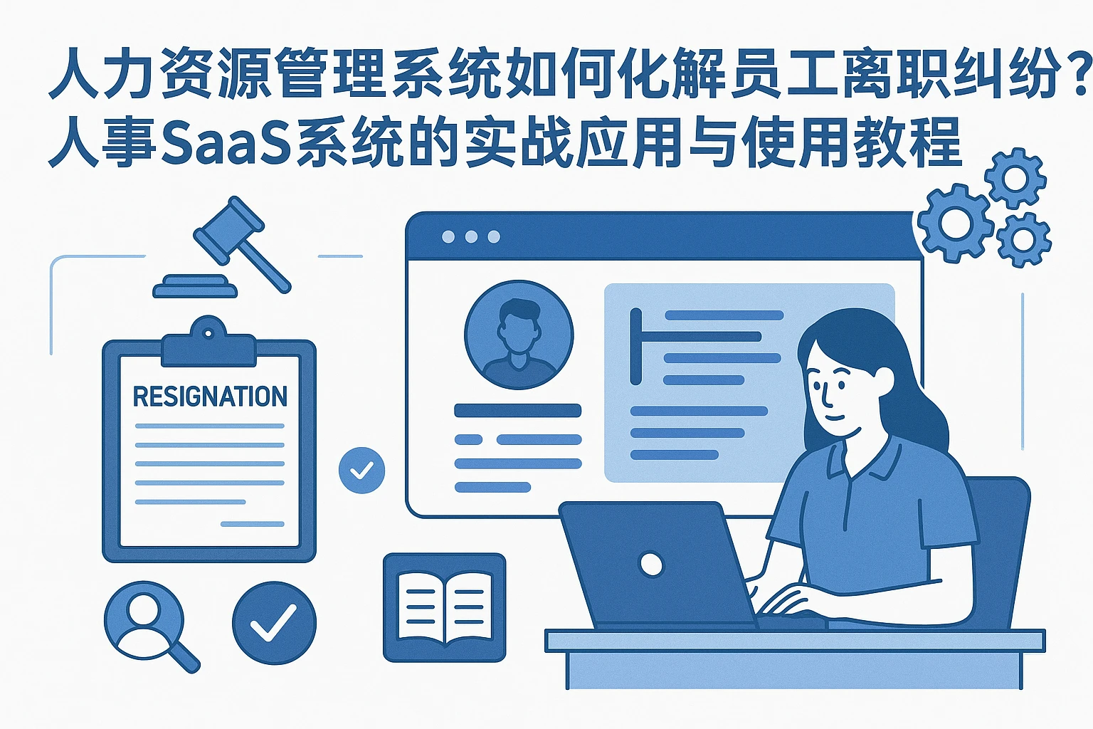 人力资源管理系统如何化解员工离职纠纷？人事SaaS系统的实战应用与使用教程