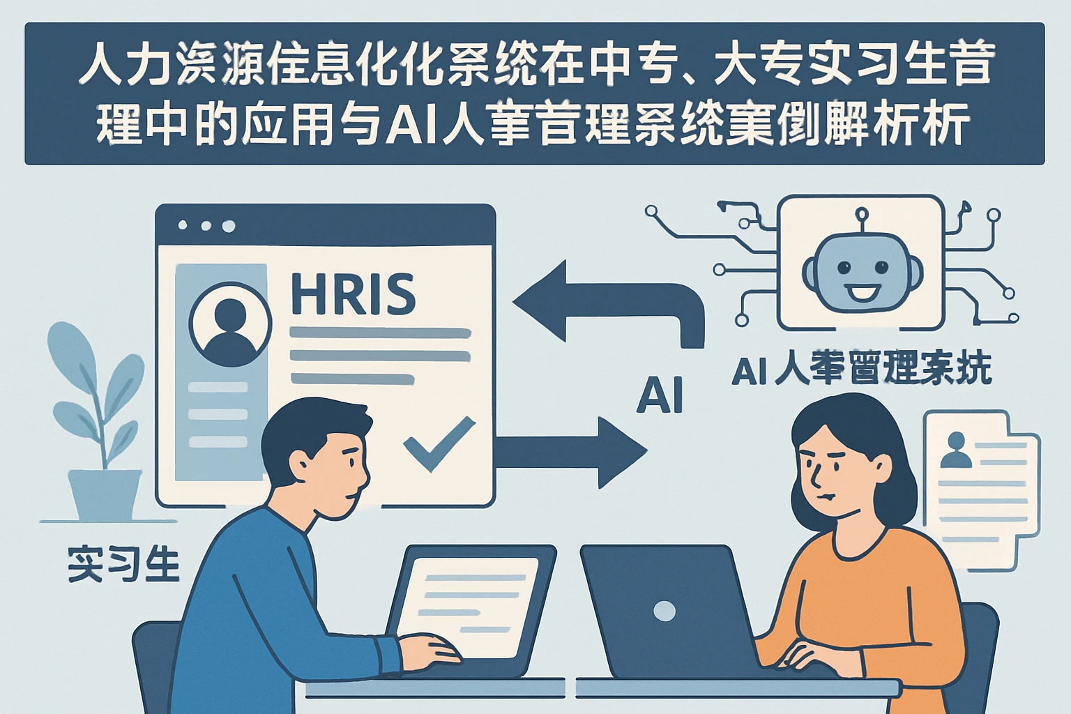 人力资源信息化系统在中专、大专实习生管理中的应用与AI人事管理系统案例解析