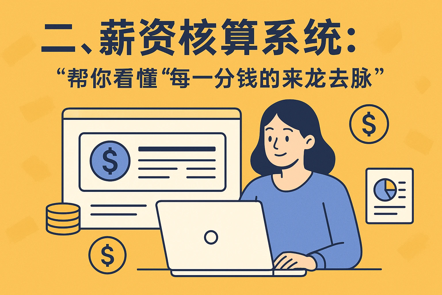 二、薪资核算系统：帮你看懂“每一分钱的来龙去脉”