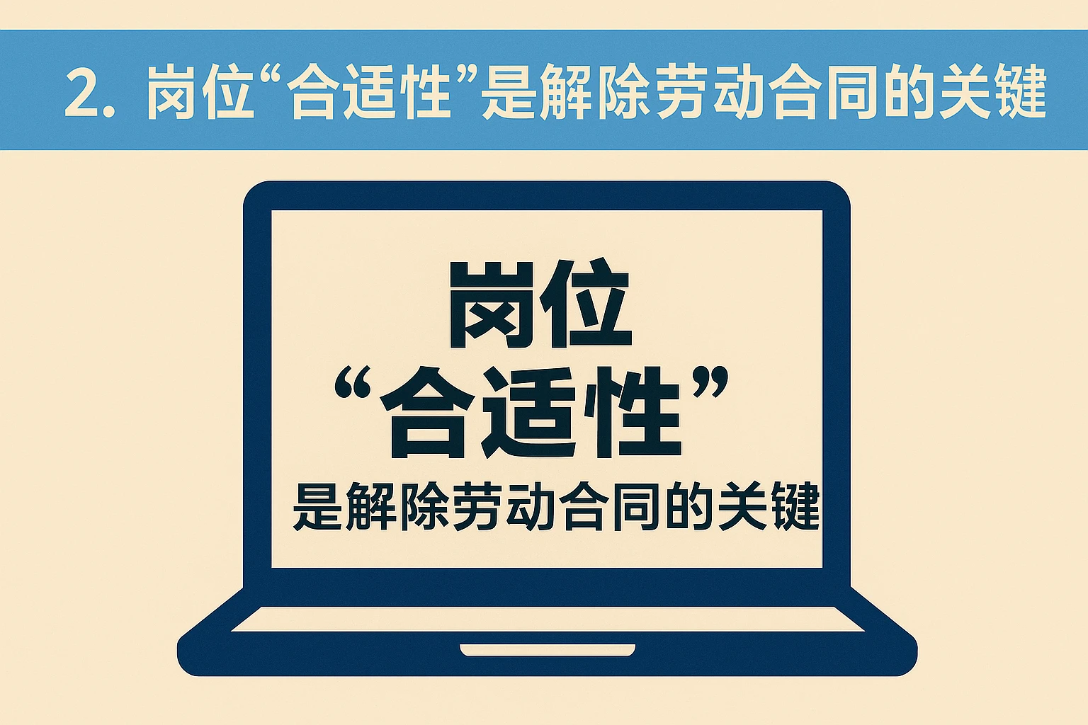 2. 岗位“合适性”是解除劳动合同的关键