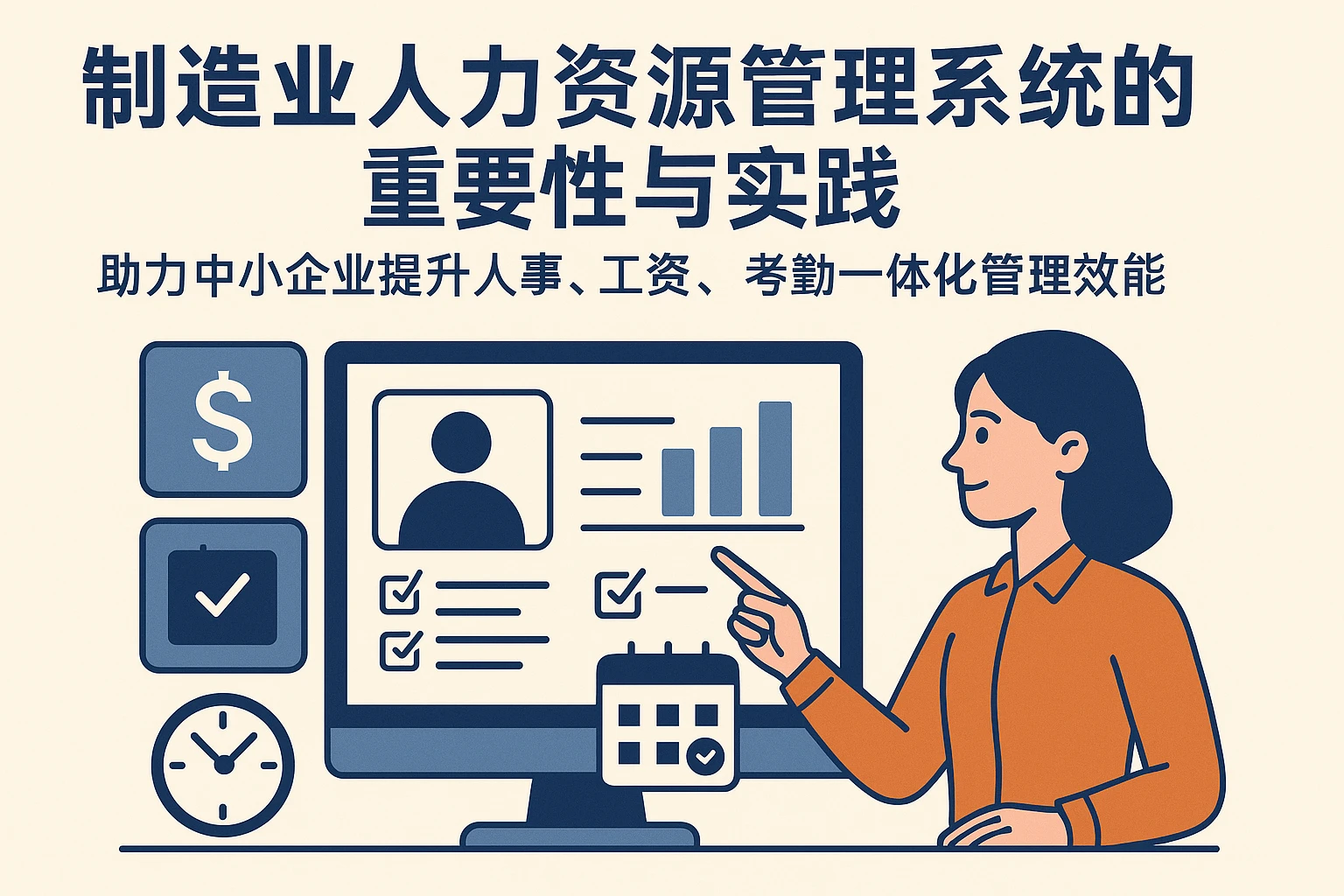 制造业人力资源管理系统的重要性与实践——助力中小企业提升人事、工资、考勤一体化管理效能