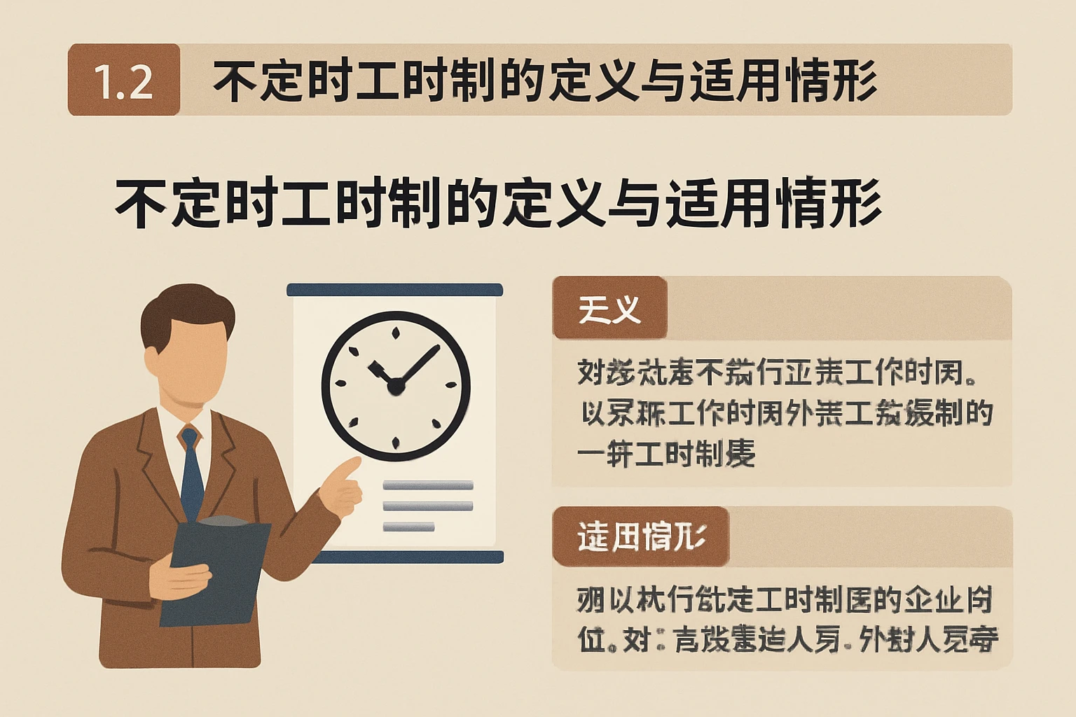 1.2 不定时工时制的定义与适用情形