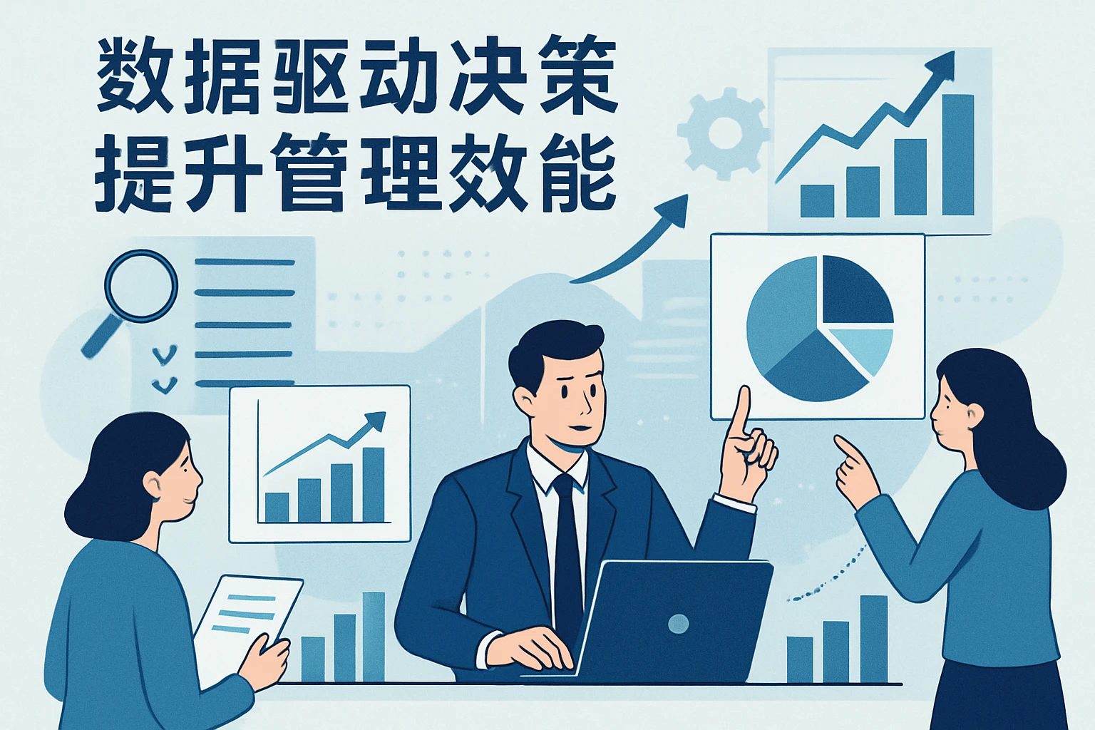 数据驱动决策，提升管理效能