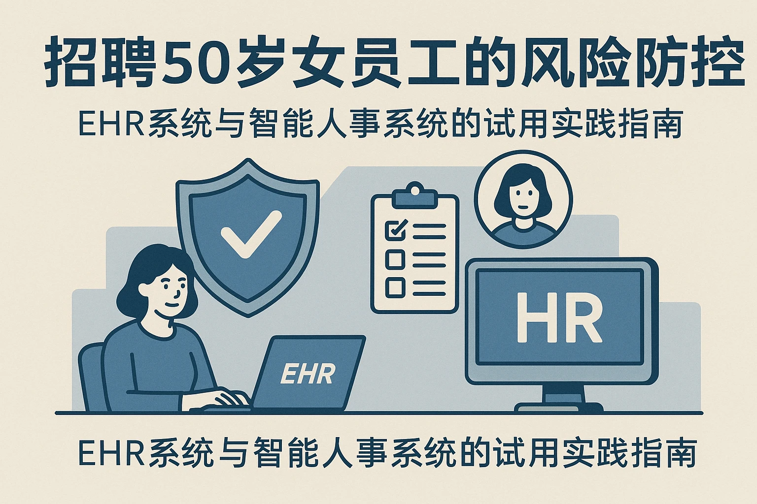 招聘50岁女员工的风险防控：ehr系统与智能人事系统的试用实践指南