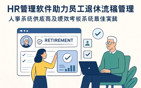 HR管理软件助力员工退休流程管理——人事系统供应商及绩效考核系统最佳实践