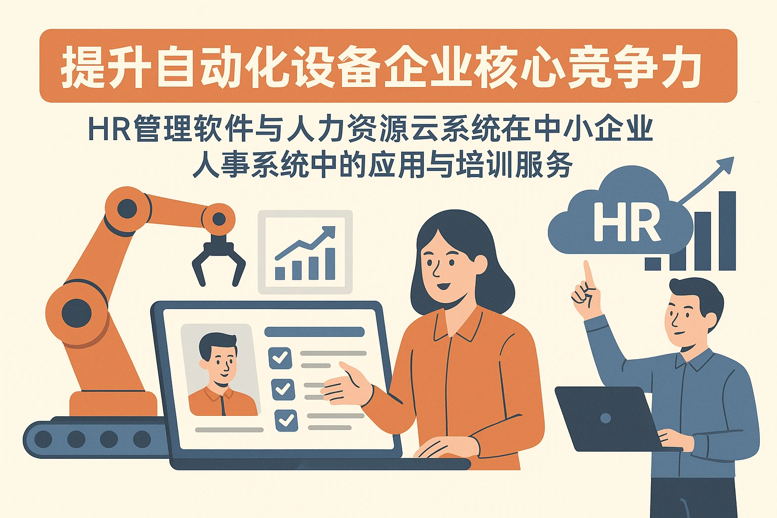 提升自动化设备企业核心竞争力——HR管理软件与人力资源云系统在中小企业人事系统中的应用与培训服务