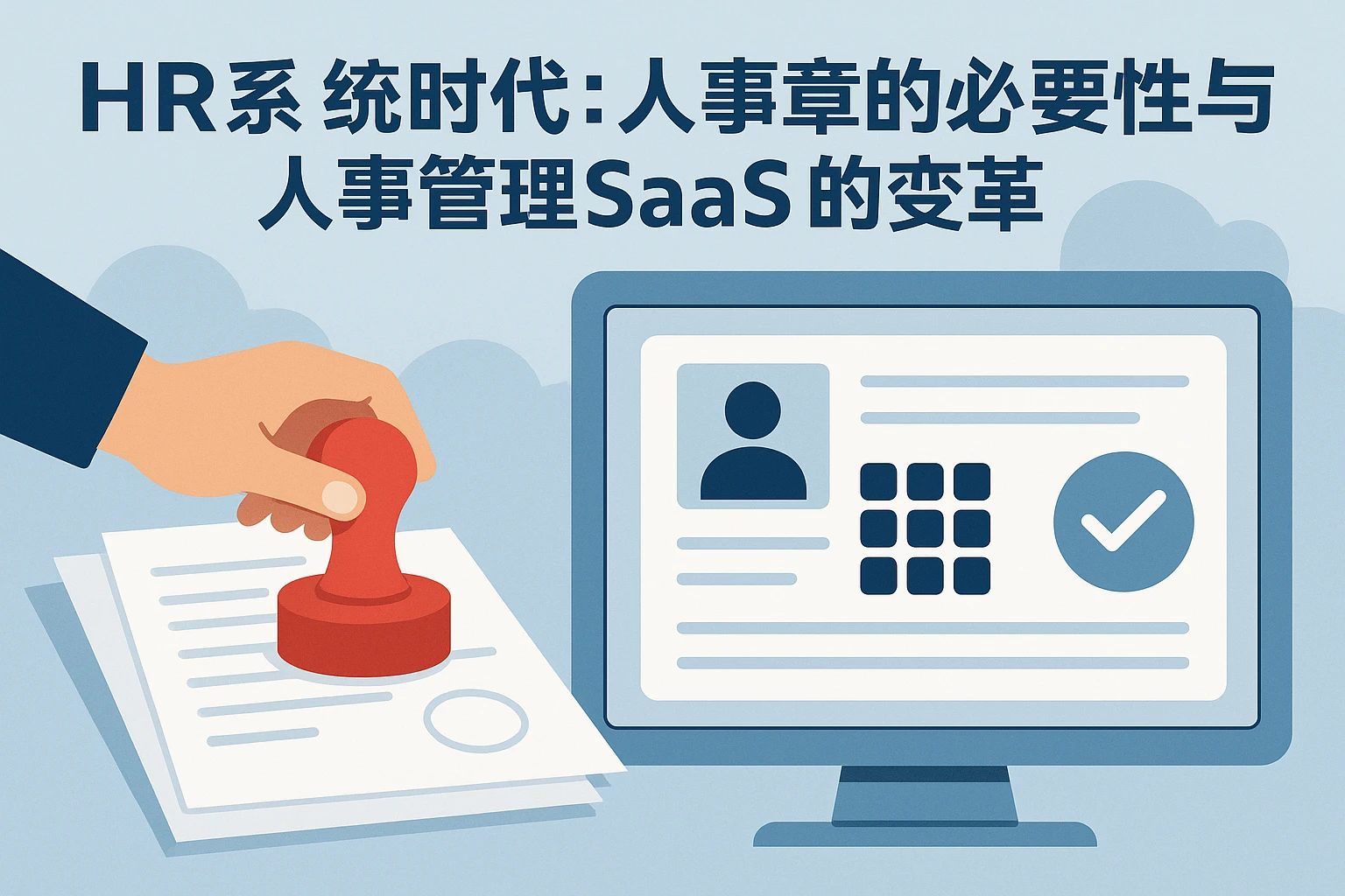 HR系统时代：人事章的必要性与人事管理SaaS的变革
