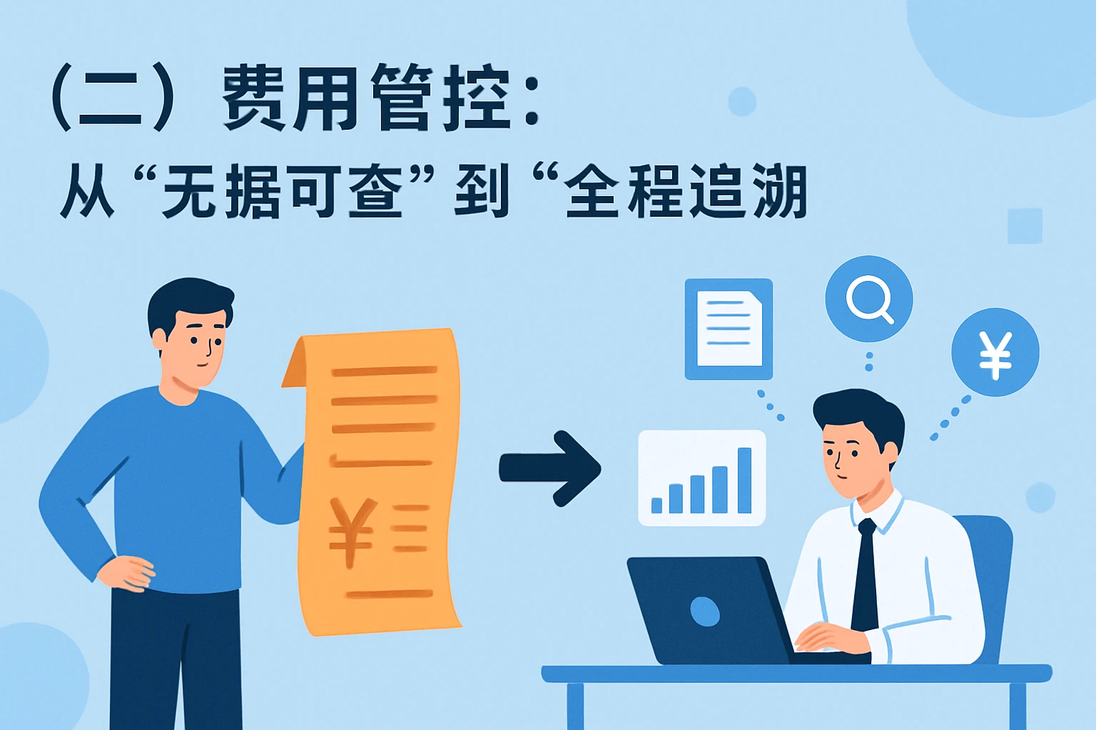 （二）费用管控：从“无据可查”到“全程追溯”