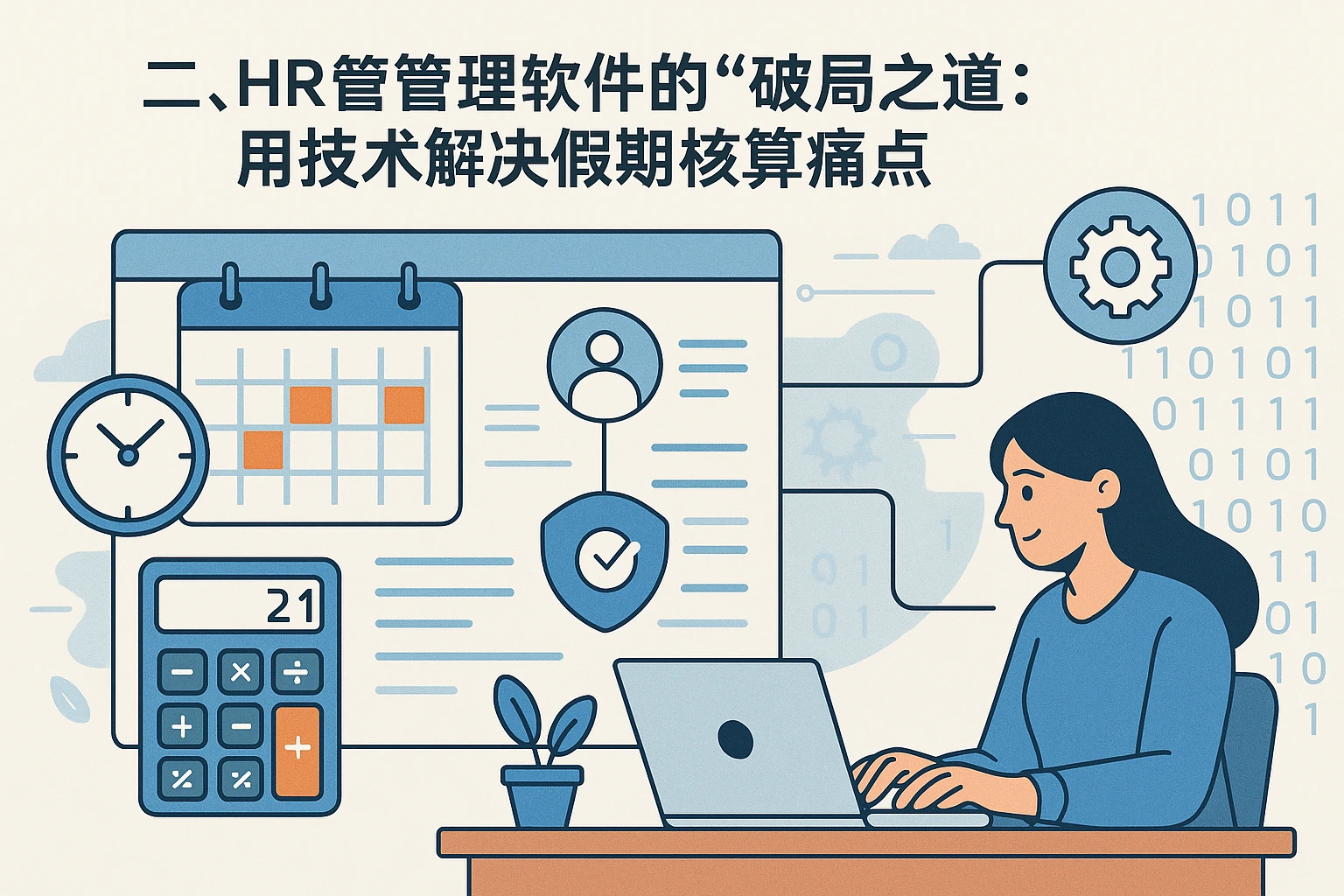 二、HR管理软件的“破局之道”：用技术解决假期核算痛点