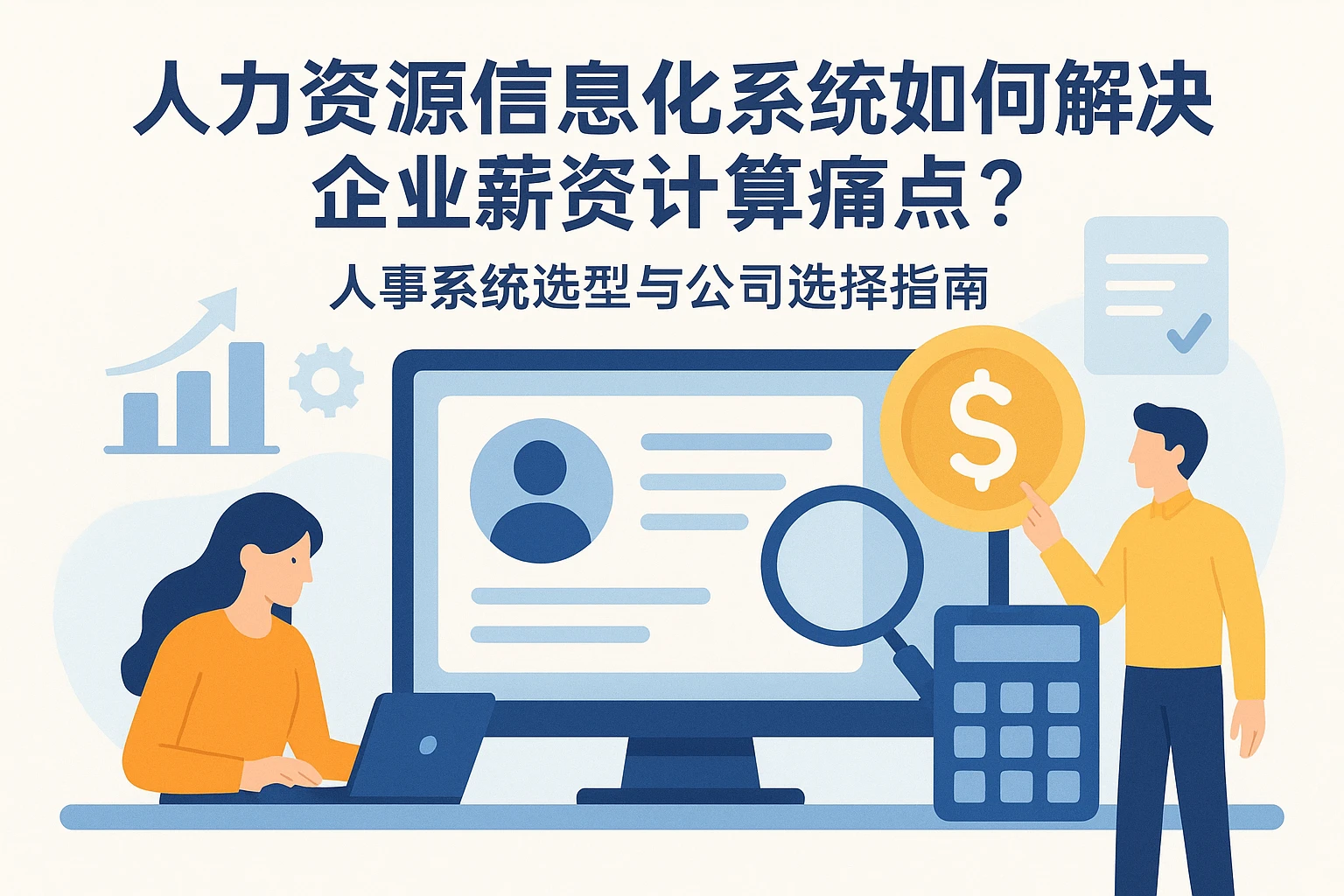 人力资源信息化系统如何解决企业薪资计算痛点？人事系统选型与公司选择指南