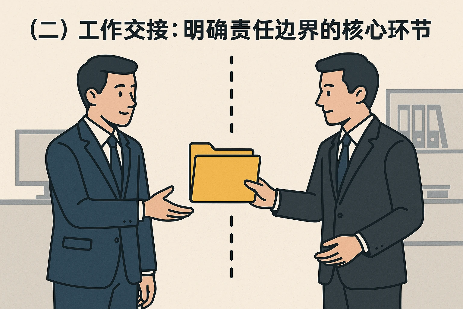 （二）工作交接：明确责任边界的核心环节