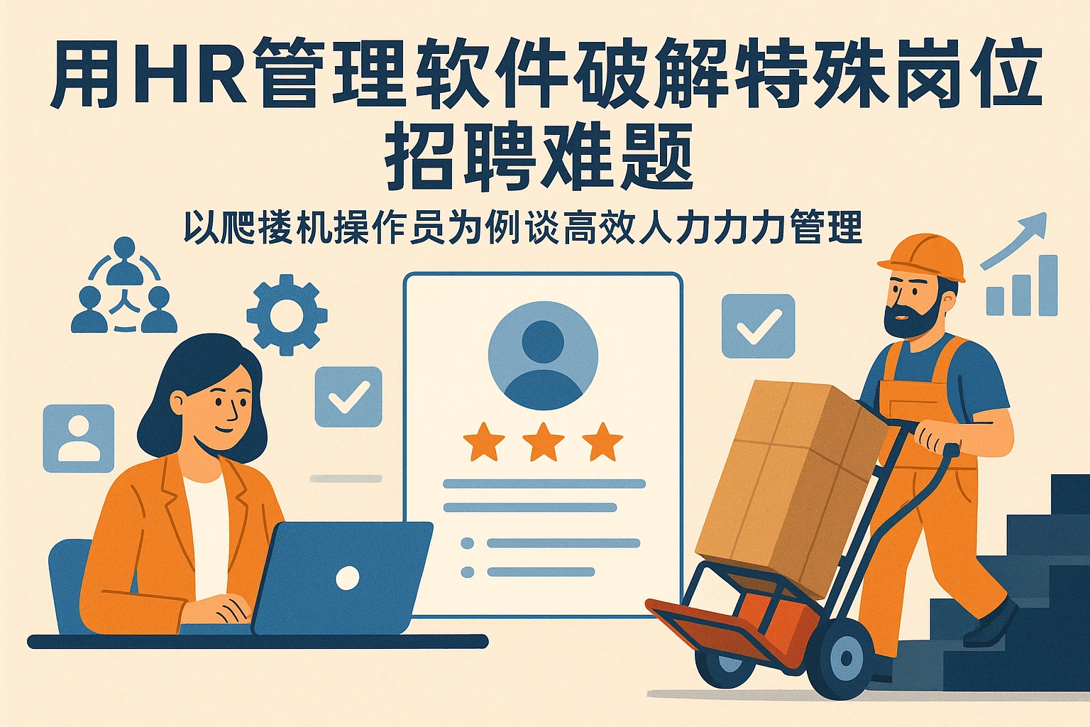用HR管理软件破解特殊岗位招聘难题——以爬楼机操作员为例谈高效人力管理