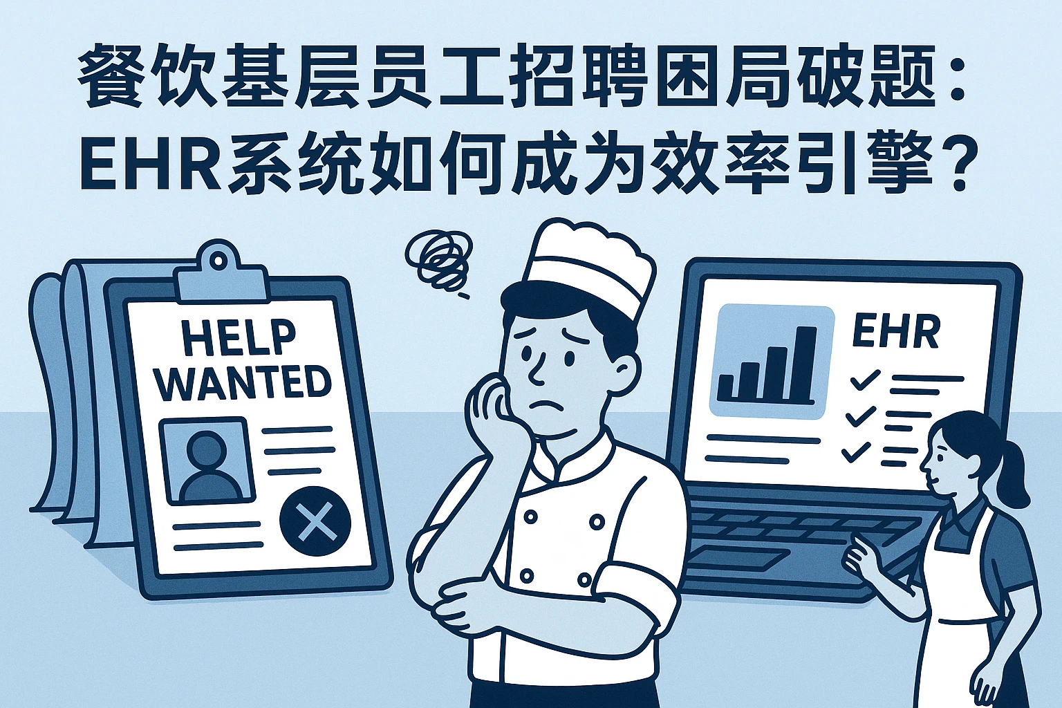 餐饮基层员工招聘困局破题：EHR系统如何成为效率引擎？