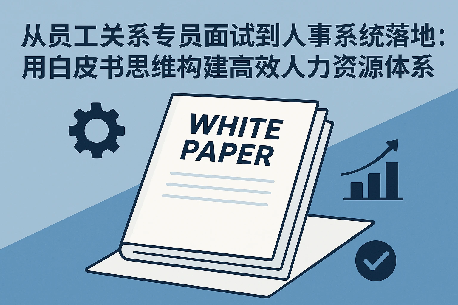 从员工关系专员面试到人事系统落地：用白皮书思维构建高效人力资源体系