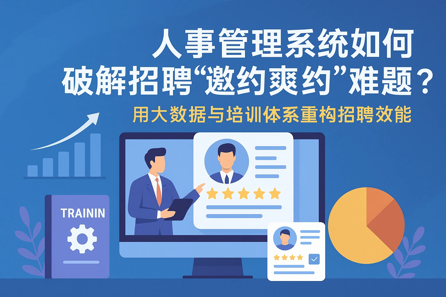 人事管理系统如何破解招聘“邀约爽约”难题？用大数据与培训体系重构招聘效能