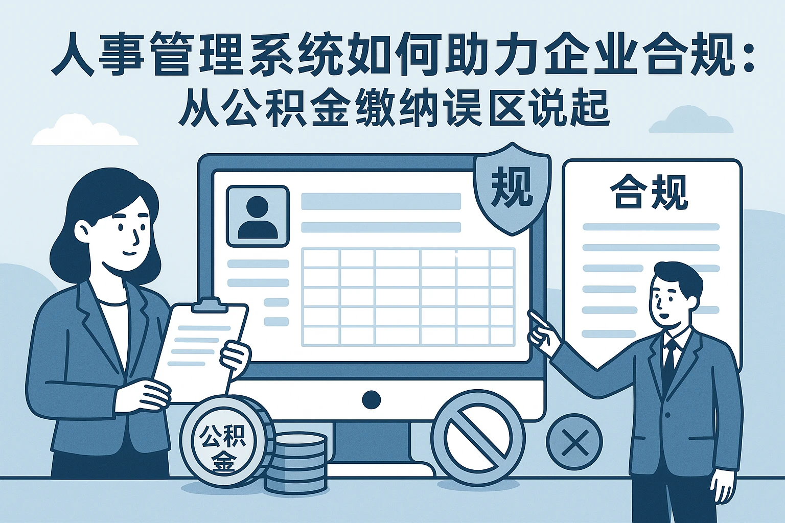 人事管理系统如何助力企业合规：从公积金缴纳误区说起