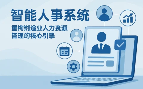 智能人事系统：重构制造业人力资源管理的核心引擎