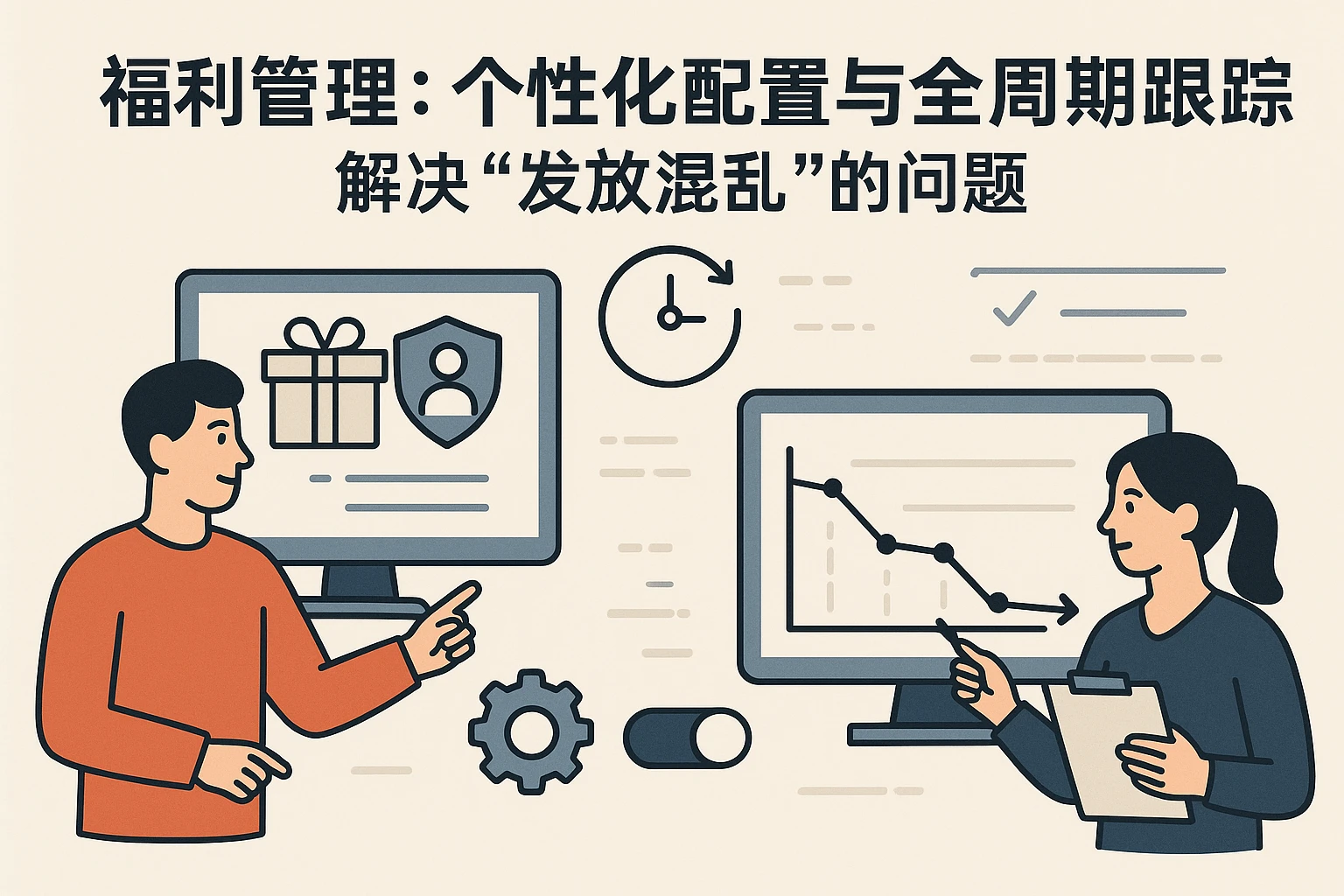 2. 福利管理：个性化配置与全周期跟踪，解决“发放混乱”的问题