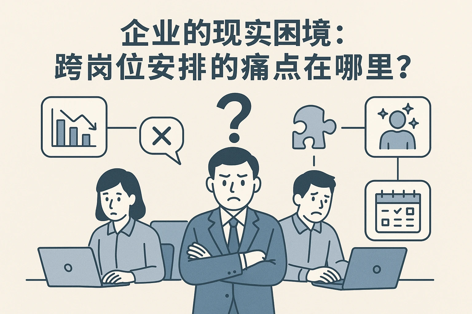 2. 企业的现实困境：跨岗位安排的痛点在哪里？