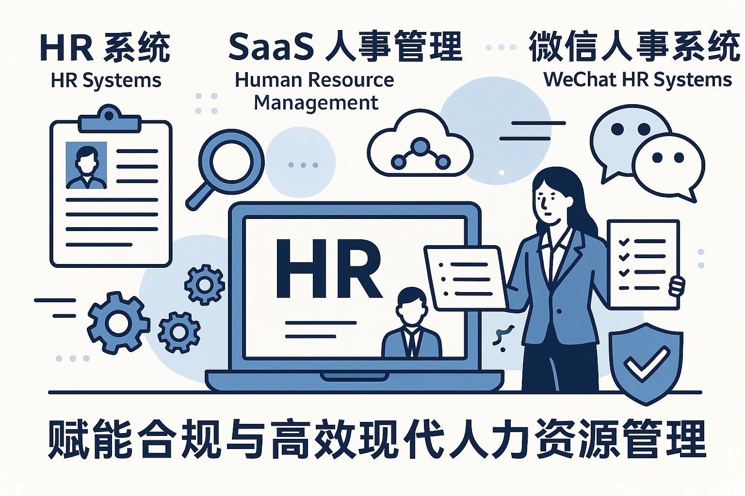 HR系统、SaaS人事管理与微信人事系统赋能合规与高效现代人力资源管理