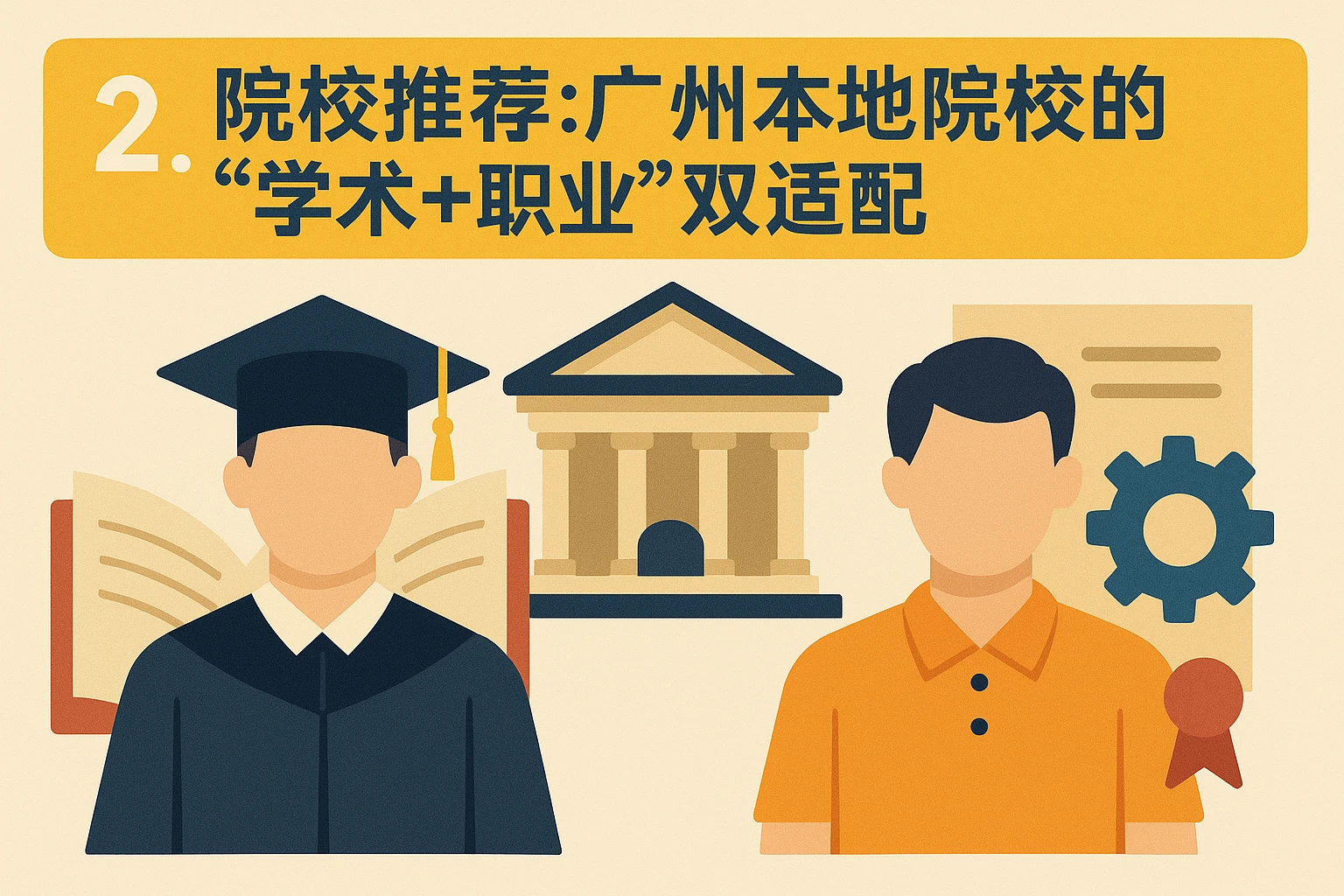 2. 院校推荐：广州本地院校的“学术+职业”双适配