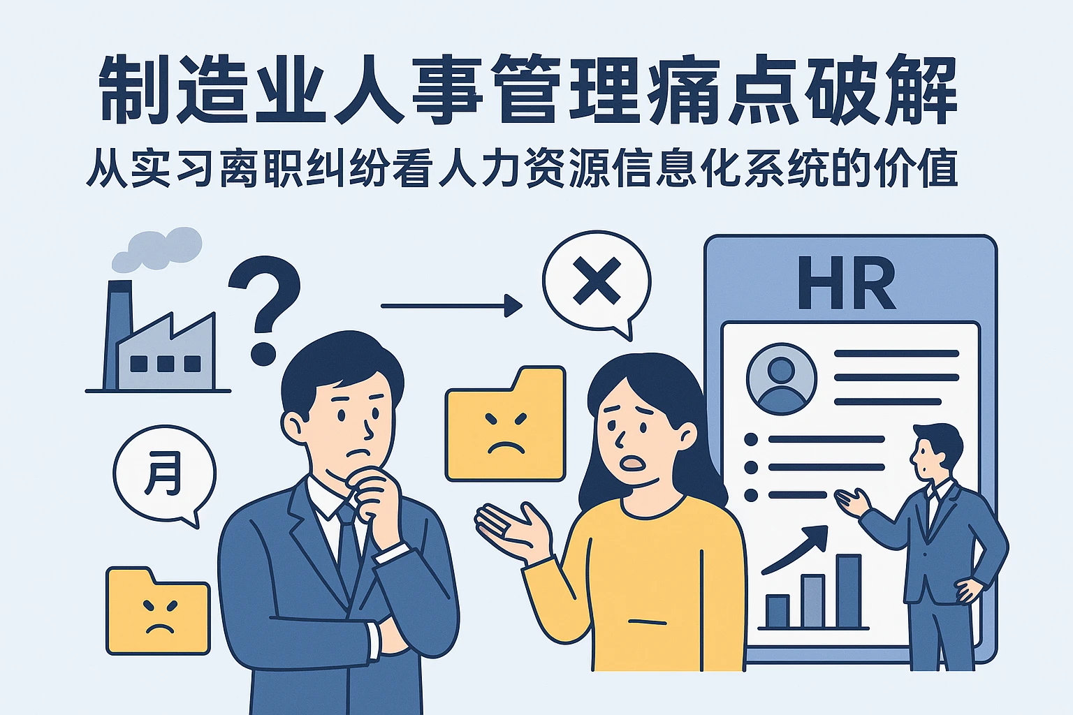 制造业人事管理痛点破解：从实习离职纠纷看人力资源信息化系统的价值