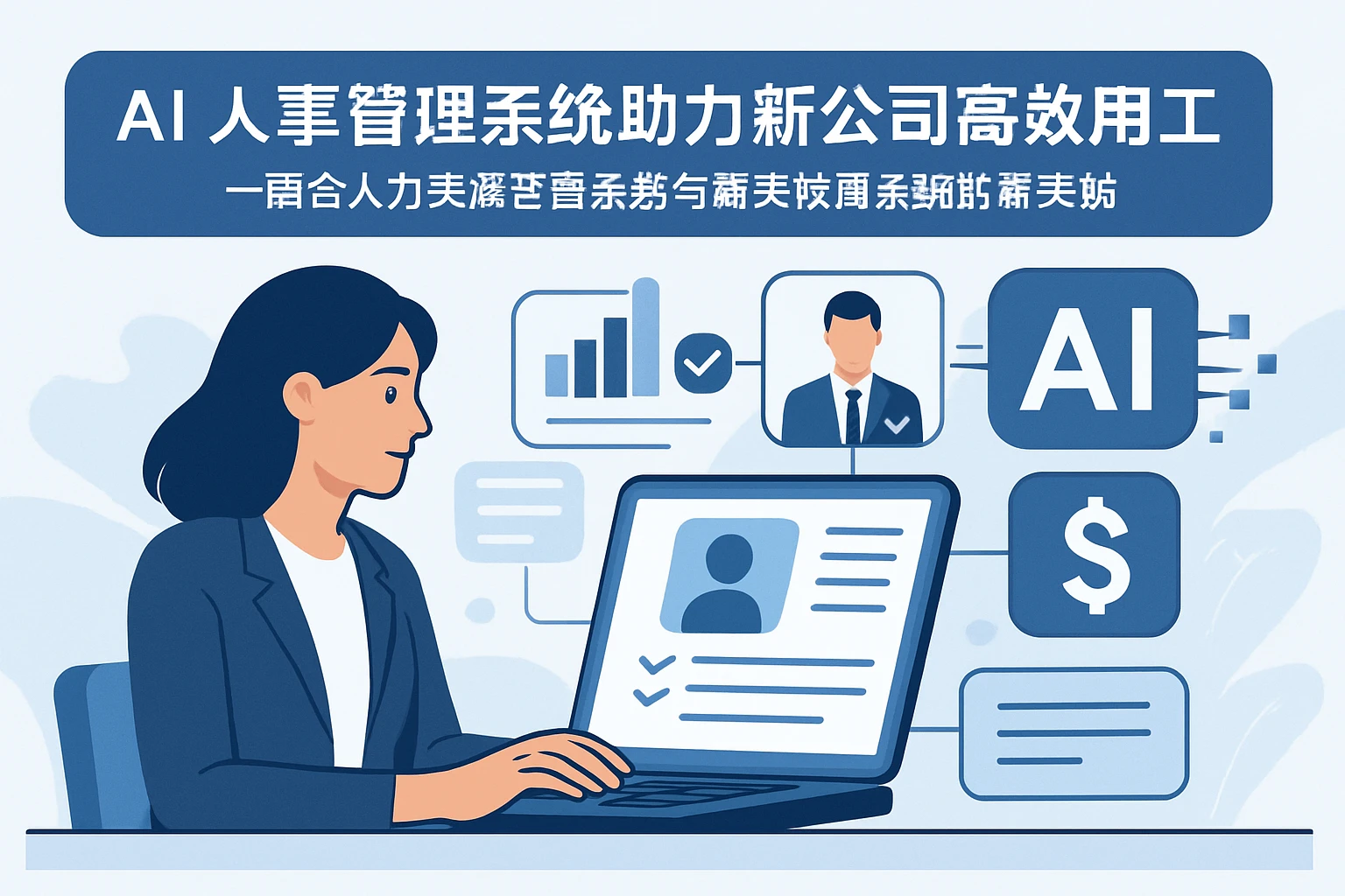 AI人事管理系统助力新公司高效用工 —— 融合人力资源管理系统与薪资核算系统的新实践