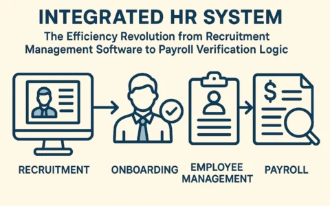 一体化人事系统：从招聘管理软件到工资检查逻辑的全流程效率革命