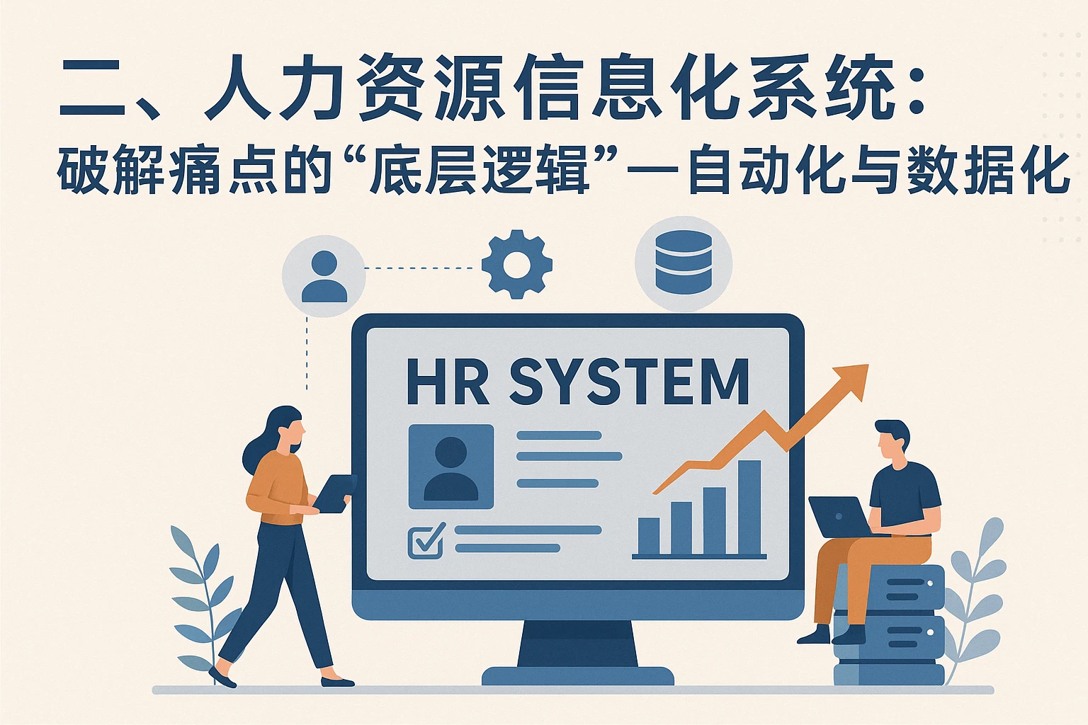 二、人力资源信息化系统:破解痛点的“底层逻辑”——自动化与数据化